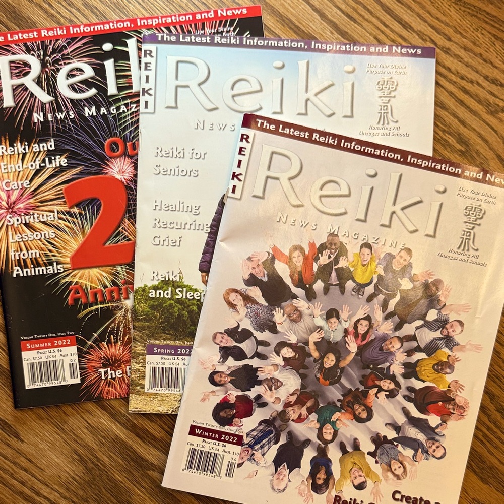 REIKI 2022 “Reiki News Magazine” - Winter, Spring & Summer editions